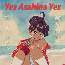 This is a pixiv picture whose title is Aoi Asahina [DANGANRONPA].