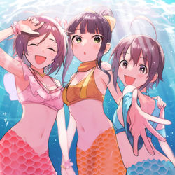 This is a pixiv picture whose title is 人魚あたらよづき.