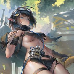This is a pixiv picture whose title is 無題.