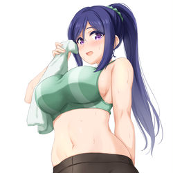 This is a pixiv picture whose title is 松浦さん.