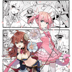 This is a pixiv picture whose title is まちカドまぞく2期.
