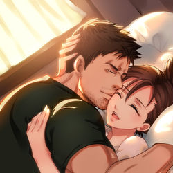 This is a pixiv picture whose title is 休日のクリジル.