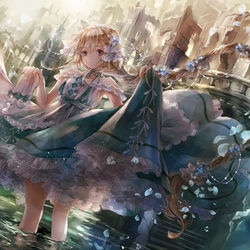 This is a pixiv picture whose title is 無題.