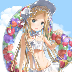This is a pixiv picture whose title is 水着アビーちゃん.