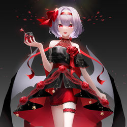 This is a pixiv picture whose title is レミリア・スカーレット.