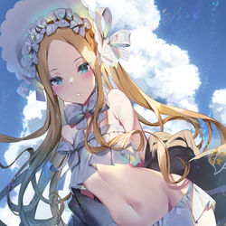 This is a pixiv picture whose title is 水着アビーちゃん.