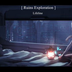 This is a pixiv picture whose title is 世界-城墟.