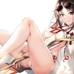 This is a pixiv picture whose title is 虞美人.