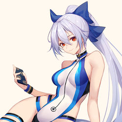This is a pixiv picture whose title is 水着巴さん.