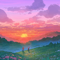 This is a pixiv picture whose title is Memories We Made.