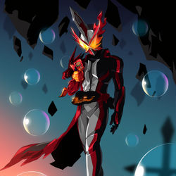 This is a pixiv picture whose title is 物語の結末は.