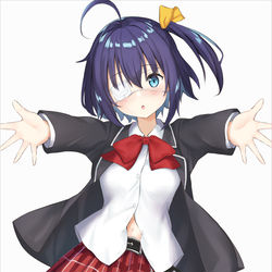 This is a pixiv picture whose title is 小鳥遊六花.