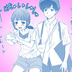 This is a pixiv picture whose title is 仮面ライダーセイバーの芽以ちゃん可愛かったので落書き。.