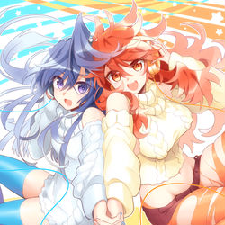 This is a pixiv picture whose title is シンフォギア６.