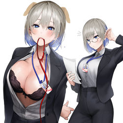 This is a pixiv picture whose title is OC.