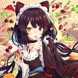 This is a pixiv picture whose title is 「下の土台がタルトやったら大体のもんは美味しなる」.