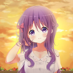 This is a pixiv picture whose title is ロゼちゃん💜.