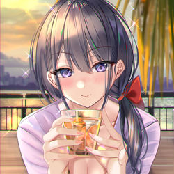 This is a pixiv picture whose title is たそがれとき.