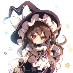 This is a pixiv picture whose title is 魔法使い霊夢.