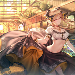 This is a pixiv picture whose title is 🚉.
