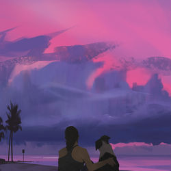 This is a pixiv picture whose title is Best friends.