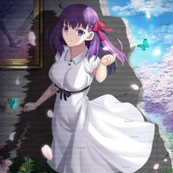 This is a pixiv picture whose title is lost butterfly.