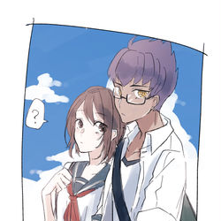 This is a pixiv picture whose title is ホプユウまとめ②（学パロ）.