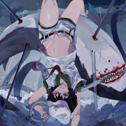 This is a pixiv picture whose title is Deep Sea Calamity.
