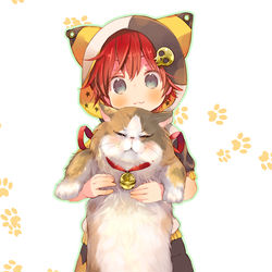 This is a pixiv picture whose title is ぶさネコさんといっしょ。.