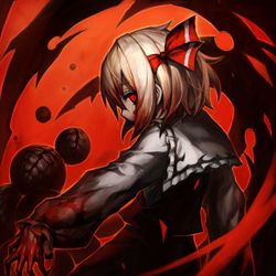 This is a pixiv picture whose title is Bloody hands.