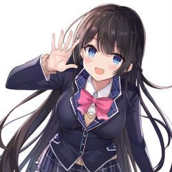 This is a pixiv picture whose title is 委員長！.
