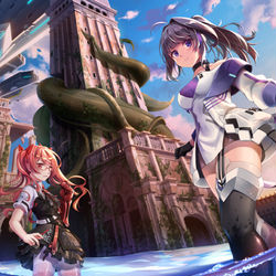 This is a pixiv picture whose title is 行方をさがして.