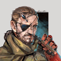 This is a pixiv picture whose title is ヴェノム・スネーク.