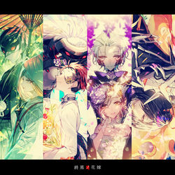 This is a pixiv picture whose title is 『終焉ノ花嫁』ログまとめ２.