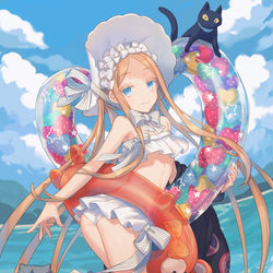 This is a pixiv picture whose title is 水着アビーちゃん.