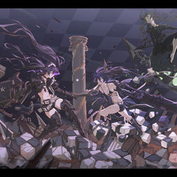 This is a pixiv picture whose title is BLACK★ROCK SHOOTER.