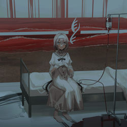 This is a pixiv picture whose title is 檻.