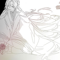 This is a pixiv picture whose title is 無垢.