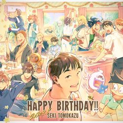 This is a pixiv picture whose title is 関さん誕生日.