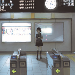 This is a pixiv picture whose title is Aoi.