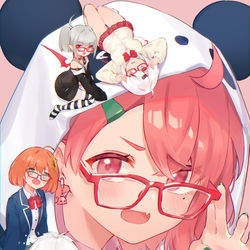 This is a pixiv picture whose title is ｹﾞﾏｽﾞﾒｶﾞﾈ.