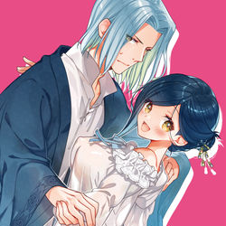 This is a pixiv picture whose title is 女神さまの言うとおり！.