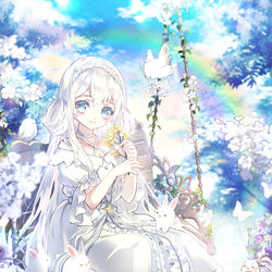 This is a pixiv picture whose title is ♡.