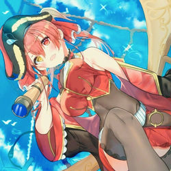 This is a pixiv picture whose title is マリン船長.