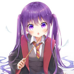 This is a pixiv picture whose title is ハリポタパロのリゼちゃん.