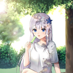 This is a pixiv picture whose title is 🌳.