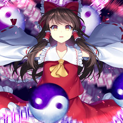 This is a pixiv picture whose title is 夢想天生.