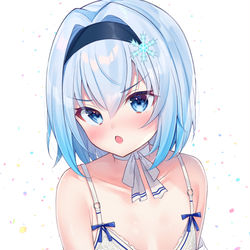 This is a pixiv picture whose title is 下着彼シャツ姉弟子.