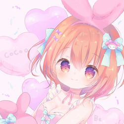 This is a pixiv picture whose title is 🎀マイメロとココアちゃん🐰💗.