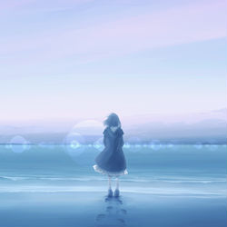 This is a pixiv picture whose title is ディストピアに別れを.